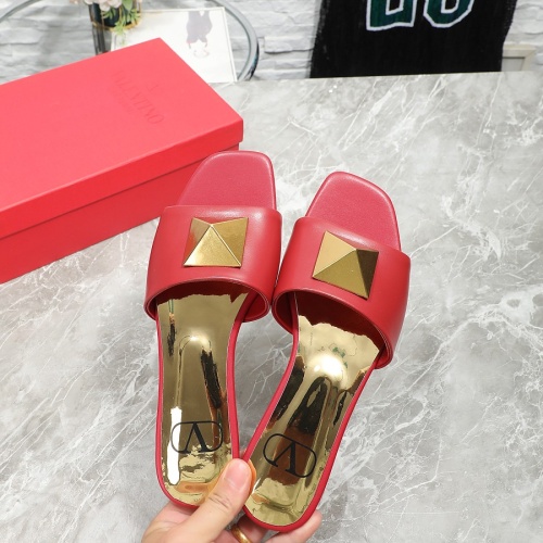 Replica Valentino Slippers For Women #1258715 $68.00 USD for Wholesale