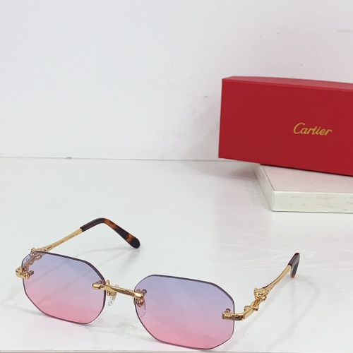 Cartier AAA Quality Sunglassess #1258724 $60.00 USD, Wholesale Replica Cartier AAA Quality Sunglassess