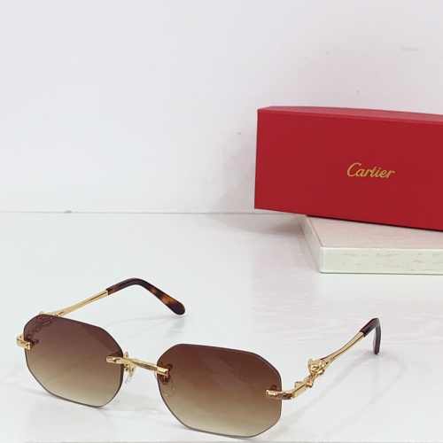 Cartier AAA Quality Sunglassess #1258728 $60.00 USD, Wholesale Replica Cartier AAA Quality Sunglassess