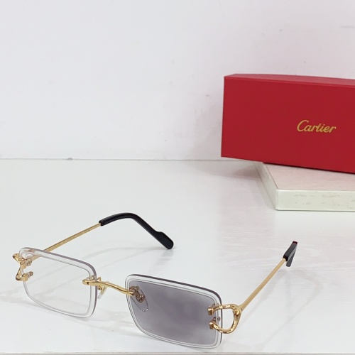 Cartier AAA Quality Sunglassess #1258744 $68.00 USD, Wholesale Replica Cartier AAA Quality Sunglassess