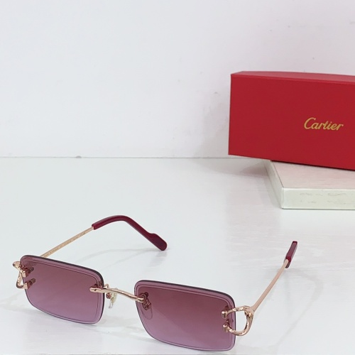 Cartier AAA Quality Sunglassess #1258748 $68.00 USD, Wholesale Replica Cartier AAA Quality Sunglassess