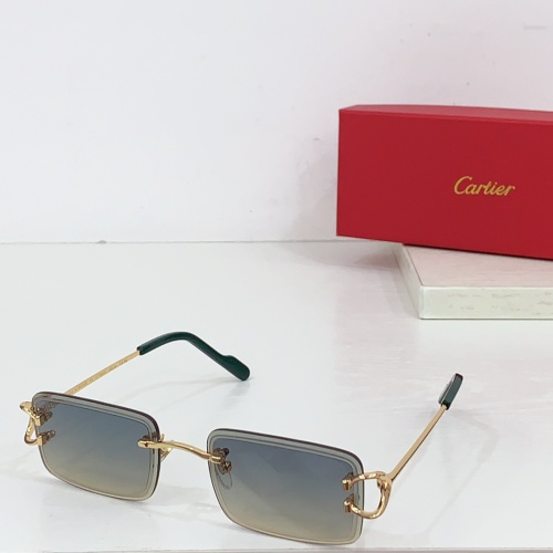 Cartier AAA Quality Sunglassess #1258750 $68.00 USD, Wholesale Replica Cartier AAA Quality Sunglassess