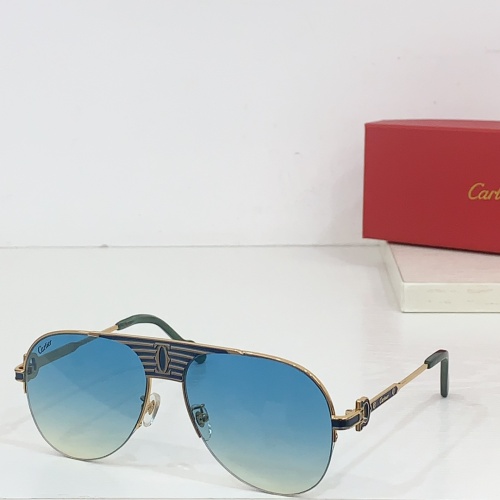 Cartier AAA Quality Sunglassess #1258755 $52.00 USD, Wholesale Replica Cartier AAA Quality Sunglassess