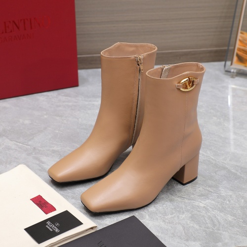 Valentino Boots For Women #1258756 $130.00 USD, Wholesale Replica Valentino Boots