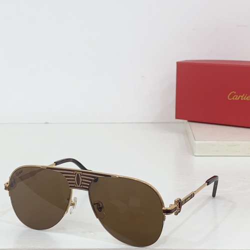 Cartier AAA Quality Sunglassess #1258762 $52.00 USD, Wholesale Replica Cartier AAA Quality Sunglassess