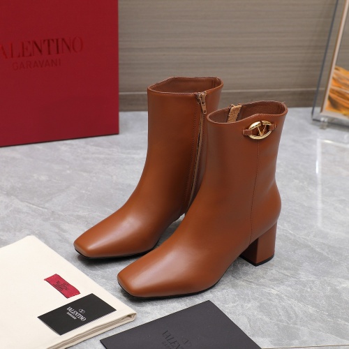 Valentino Boots For Women #1258763 $130.00 USD, Wholesale Replica Valentino Boots