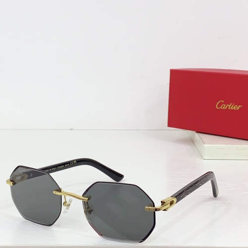 Cartier AAA Quality Sunglassess #1258765 $60.00 USD, Wholesale Replica Cartier AAA Quality Sunglassess