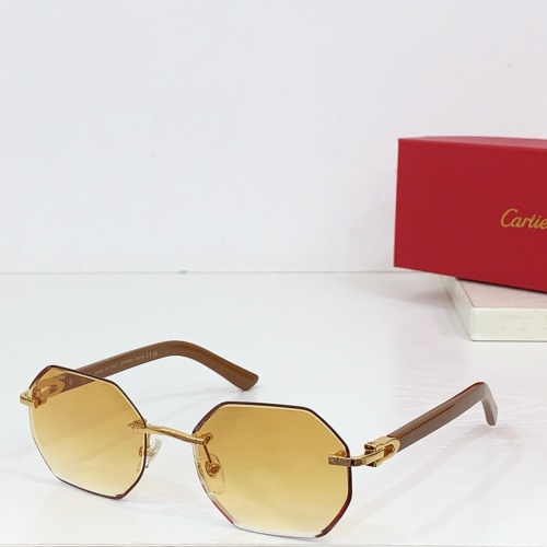 Cartier AAA Quality Sunglassess #1258770 $60.00 USD, Wholesale Replica Cartier AAA Quality Sunglassess