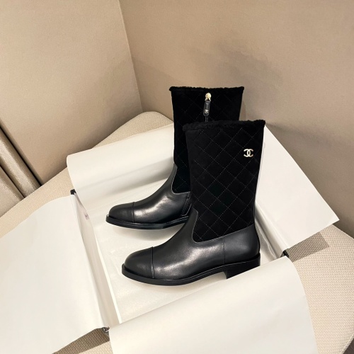 Chanel Boots For Women #1258773 $150.00 USD, Wholesale Replica Chanel Boots