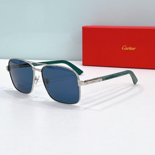 Cartier AAA Quality Sunglassess #1258774 $48.00 USD, Wholesale Replica Cartier AAA Quality Sunglassess