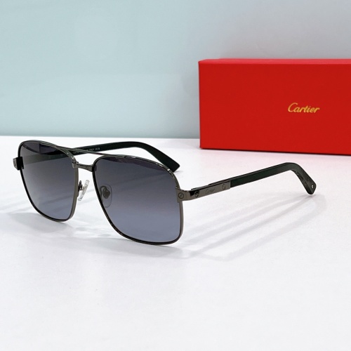 Cartier AAA Quality Sunglassess #1258776 $48.00 USD, Wholesale Replica Cartier AAA Quality Sunglassess