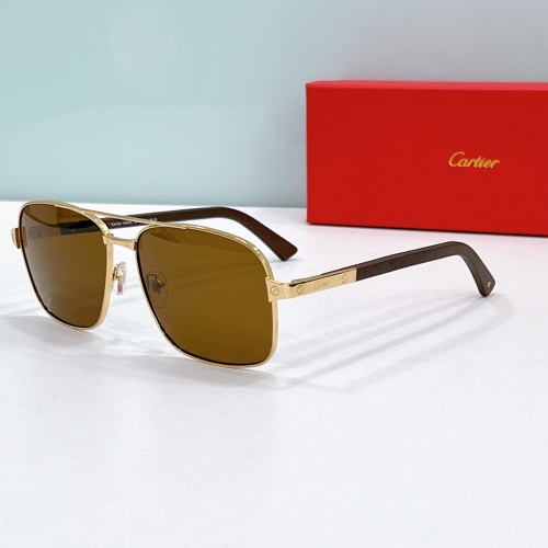 Cartier AAA Quality Sunglassess #1258779 $48.00 USD, Wholesale Replica Cartier AAA Quality Sunglassess