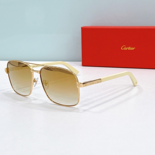 Cartier AAA Quality Sunglassess #1258780 $48.00 USD, Wholesale Replica Cartier AAA Quality Sunglassess