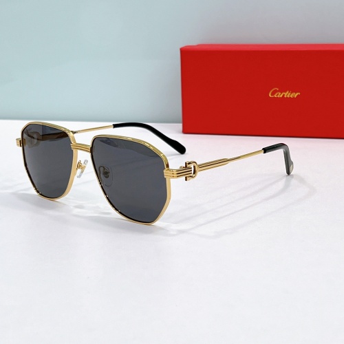 Cartier AAA Quality Sunglassess #1258785 $48.00 USD, Wholesale Replica Cartier AAA Quality Sunglassess