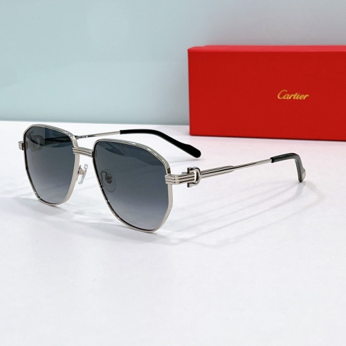 Cartier AAA Quality Sunglassess #1258786 $48.00 USD, Wholesale Replica Cartier AAA Quality Sunglassess