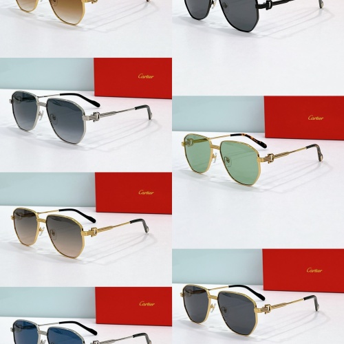 Replica Cartier AAA Quality Sunglassess #1258786 $48.00 USD for Wholesale