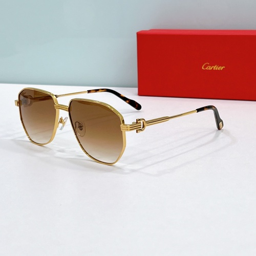 Cartier AAA Quality Sunglassess #1258790 $48.00 USD, Wholesale Replica Cartier AAA Quality Sunglassess