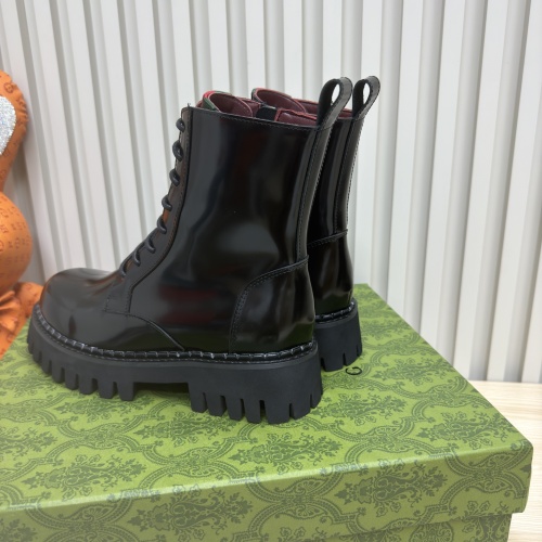 Replica Gucci Boots For Women #1258802 $118.00 USD for Wholesale