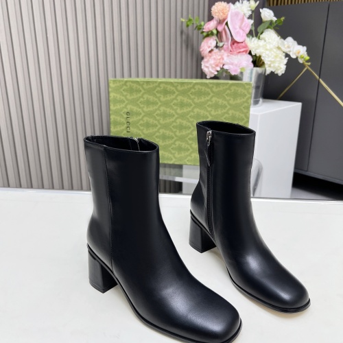 Gucci Boots For Women #1258805 $122.00 USD, Wholesale Replica Gucci Boots