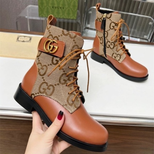 Gucci Boots For Women #1258809 $102.00 USD, Wholesale Replica Gucci Boots