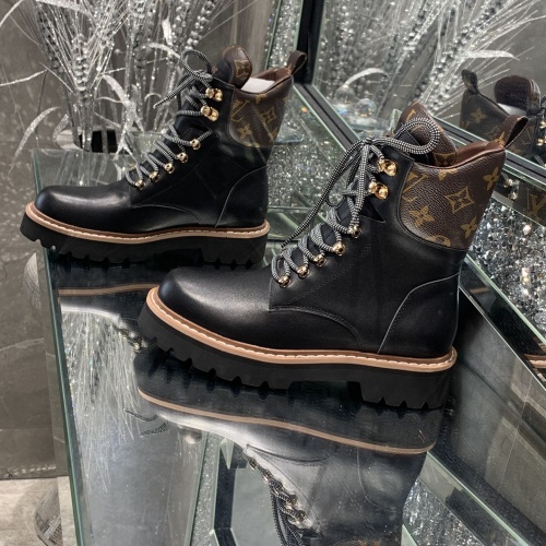 Replica Louis Vuitton Boots For Women #1258815 $115.00 USD for Wholesale