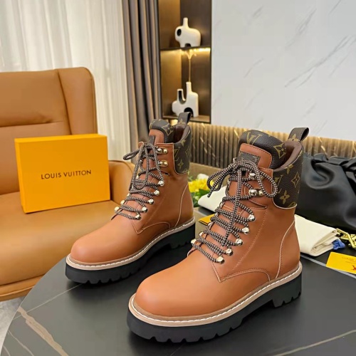 Louis Vuitton Boots For Women #1258816 $115.00 USD, Wholesale Replica Louis Vuitton Boots