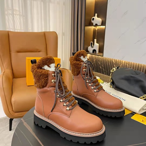 Louis Vuitton Boots For Women #1258817 $125.00 USD, Wholesale Replica Louis Vuitton Boots