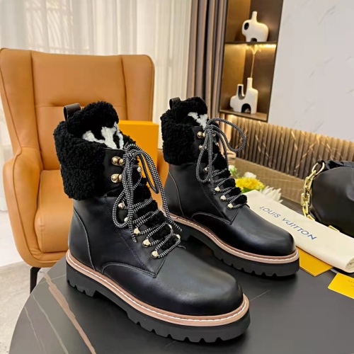 Louis Vuitton Boots For Women #1258818 $125.00 USD, Wholesale Replica Louis Vuitton Boots