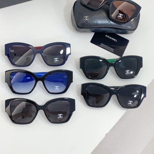 Replica Chanel AAA Quality Sunglasses #1258832 $56.00 USD for Wholesale