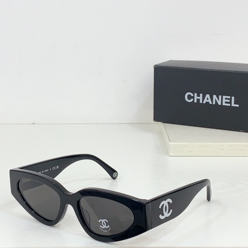 Chanel AAA Quality Sunglasses #1258840 $56.00 USD, Wholesale Replica Chanel AAA Quality Sunglasses