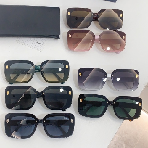 Replica Christian Dior AAA Quality Sunglasses #1258850 $60.00 USD for Wholesale