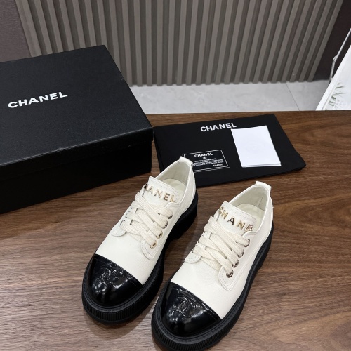 Replica Chanel Casual Shoes For Women #1258857 $96.00 USD for Wholesale