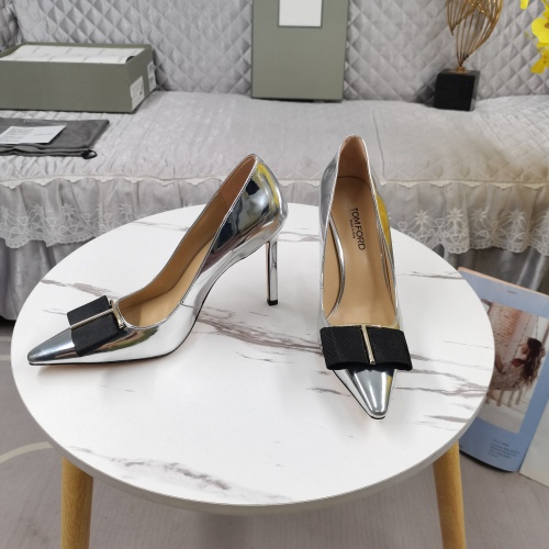 Replica Tom Ford High-Heeled Shoes For Women #1258868 $125.00 USD for Wholesale