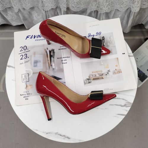 Replica Tom Ford High-Heeled Shoes For Women #1258872 $125.00 USD for Wholesale