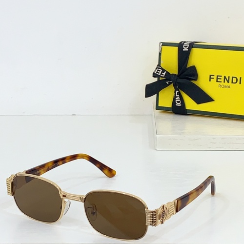 Fendi AAA Quality Sunglasses #1258879 $60.00 USD, Wholesale Replica Fendi AAA Quality Sunglasses