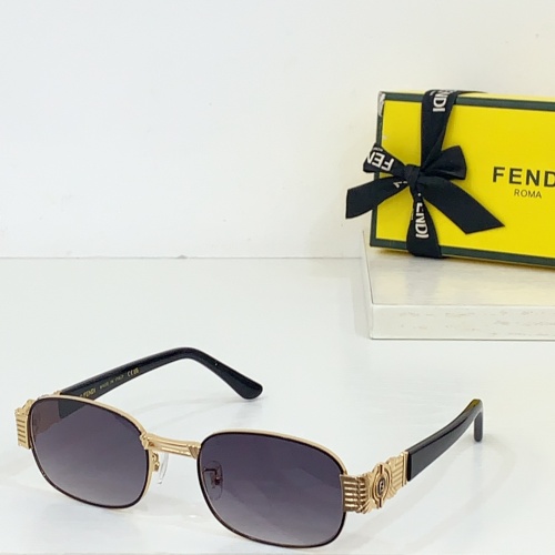 Fendi AAA Quality Sunglasses #1258881 $60.00 USD, Wholesale Replica Fendi AAA Quality Sunglasses