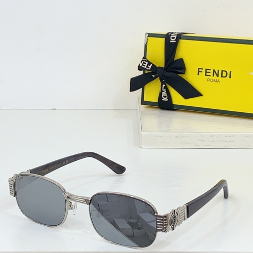 Fendi AAA Quality Sunglasses #1258884 $60.00 USD, Wholesale Replica Fendi AAA Quality Sunglasses