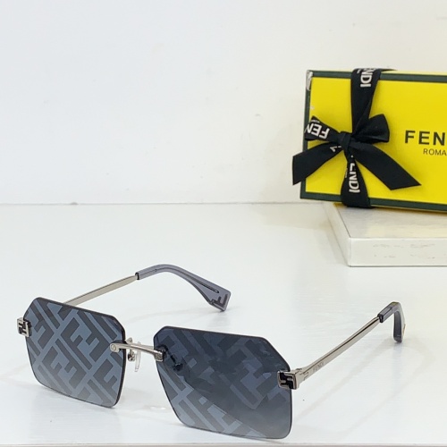 Fendi AAA Quality Sunglasses #1258885 $64.00 USD, Wholesale Replica Fendi AAA Quality Sunglasses