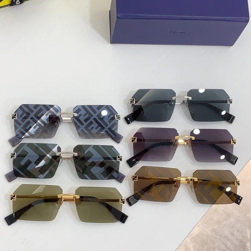 Replica Fendi AAA Quality Sunglasses #1258885 $64.00 USD for Wholesale