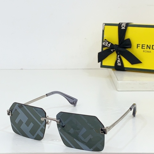 Fendi AAA Quality Sunglasses #1258886 $64.00 USD, Wholesale Replica Fendi AAA Quality Sunglasses