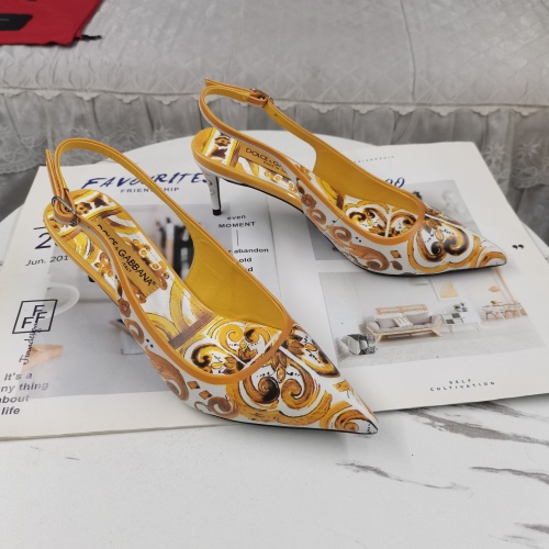 Dolce &amp; Gabbana D&amp;G Sandal For Women #1258897 $128.00 USD, Wholesale Replica Dolce &amp; Gabbana D&amp;G Sandal