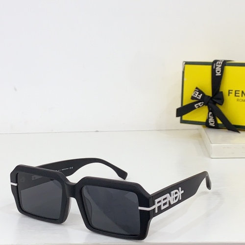 Fendi AAA Quality Sunglasses #1258900 $64.00 USD, Wholesale Replica Fendi AAA Quality Sunglasses