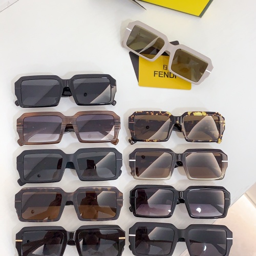 Replica Fendi AAA Quality Sunglasses #1258906 $64.00 USD for Wholesale