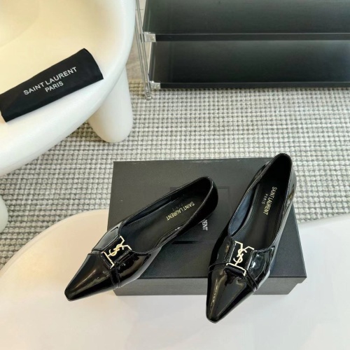 Yves Saint Laurent YSL Flat Shoes For Women #1258913 $108.00 USD, Wholesale Replica Yves Saint Laurent YSL Flat Shoes