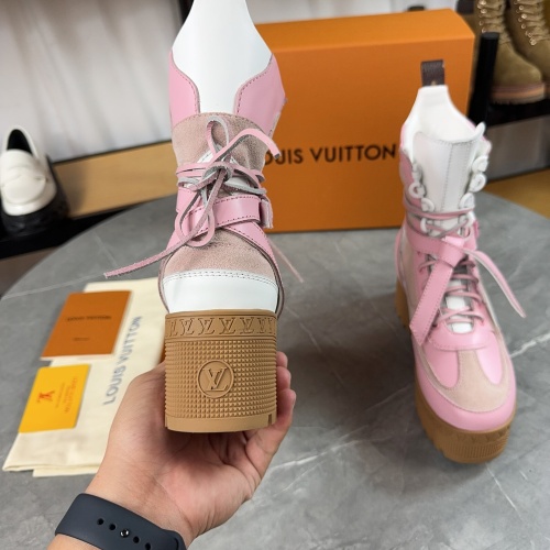 Replica Louis Vuitton Boots For Women #1258923 $130.00 USD for Wholesale