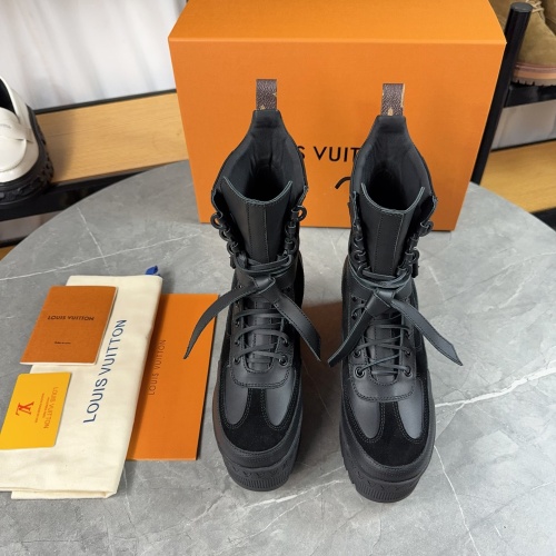 Replica Louis Vuitton Boots For Women #1258931 $130.00 USD for Wholesale