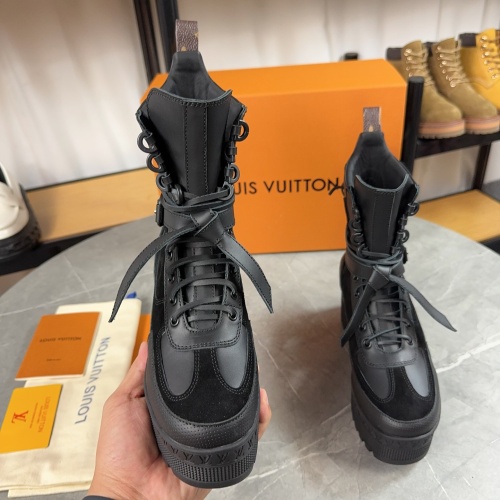 Replica Louis Vuitton Boots For Women #1258931 $130.00 USD for Wholesale