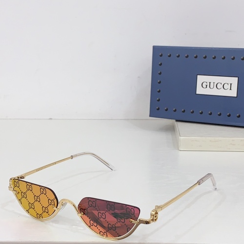 Gucci AAA Quality Sunglasses #1258932 $45.00 USD, Wholesale Replica Gucci AAA Quality Sunglasses