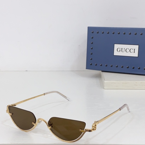 Gucci AAA Quality Sunglasses #1258933 $45.00 USD, Wholesale Replica Gucci AAA Quality Sunglasses