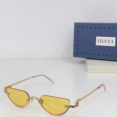 Gucci AAA Quality Sunglasses #1258935 $45.00 USD, Wholesale Replica Gucci AAA Quality Sunglasses